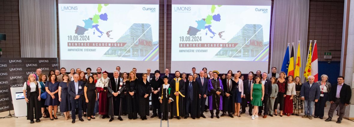 Cerimonia di inaugurazione dell'anno accademico di Umons