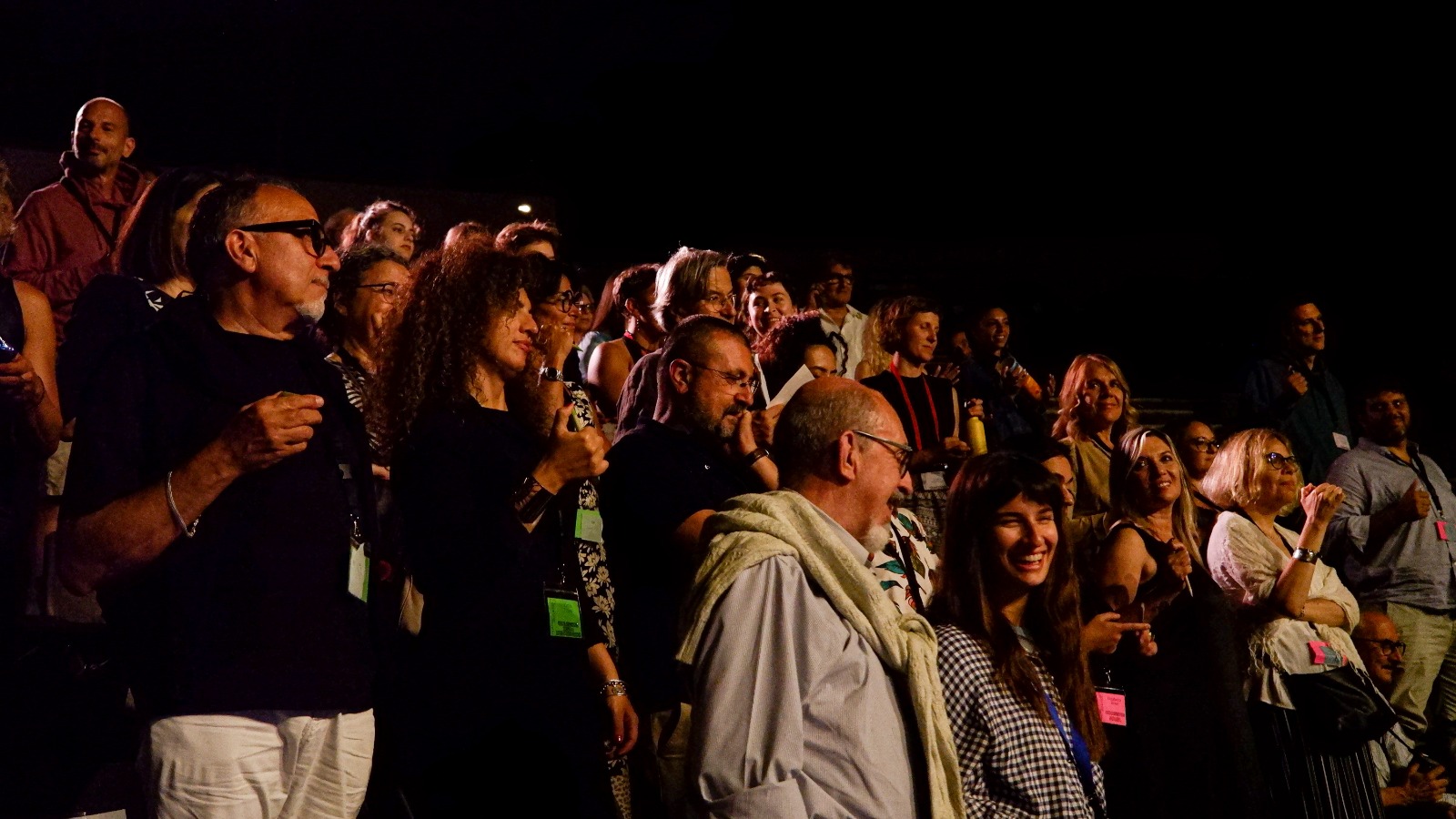 Il pubblico presente ad una serata dell'edizione di quest'anno di Teatri Rflessi