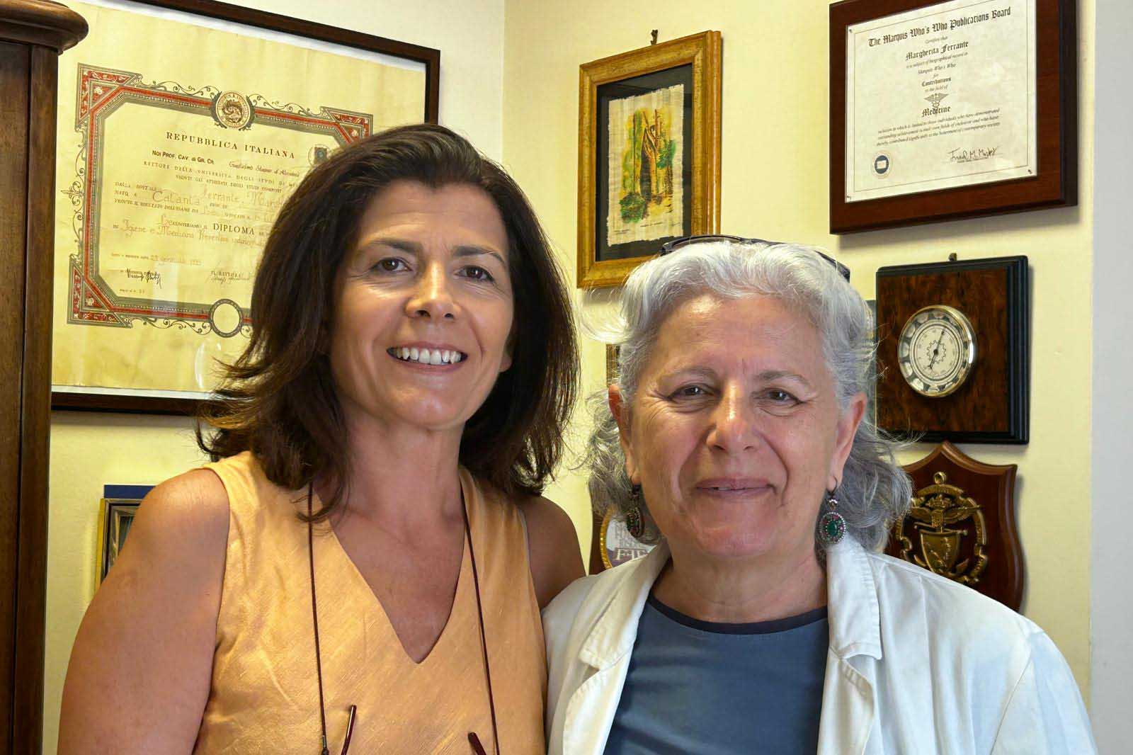 Maria Fiore e Margherita Ferrante