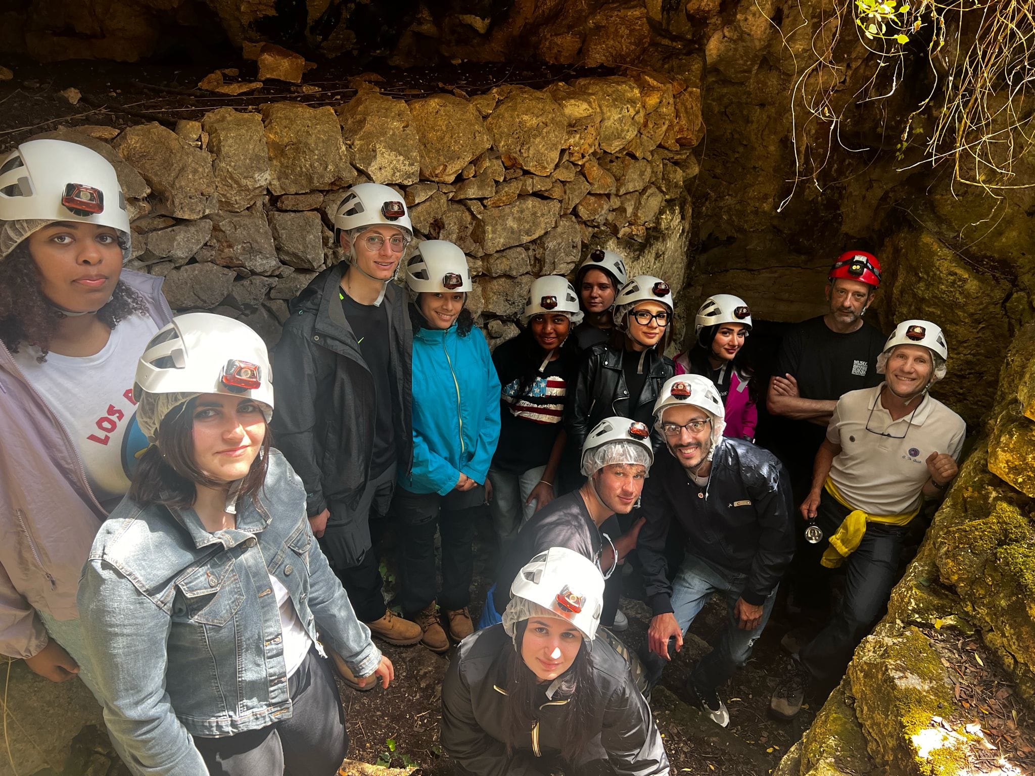 Studenti del corso di laurea triennale in Scienze del turismo in attività di geoturismo