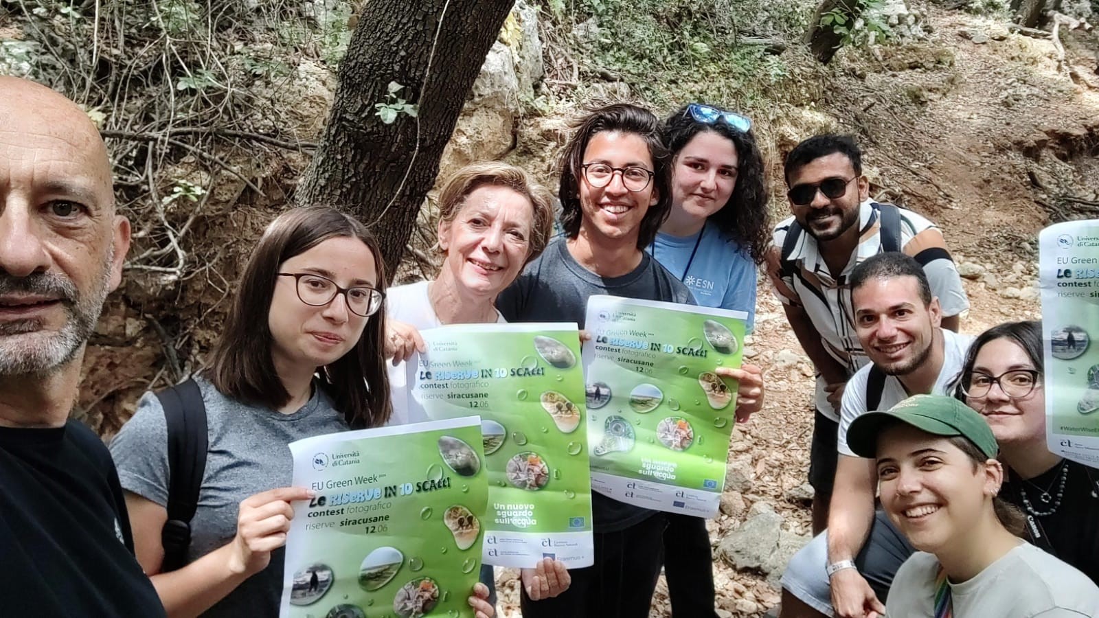 Studenti Erasmus alla Grotta Monello