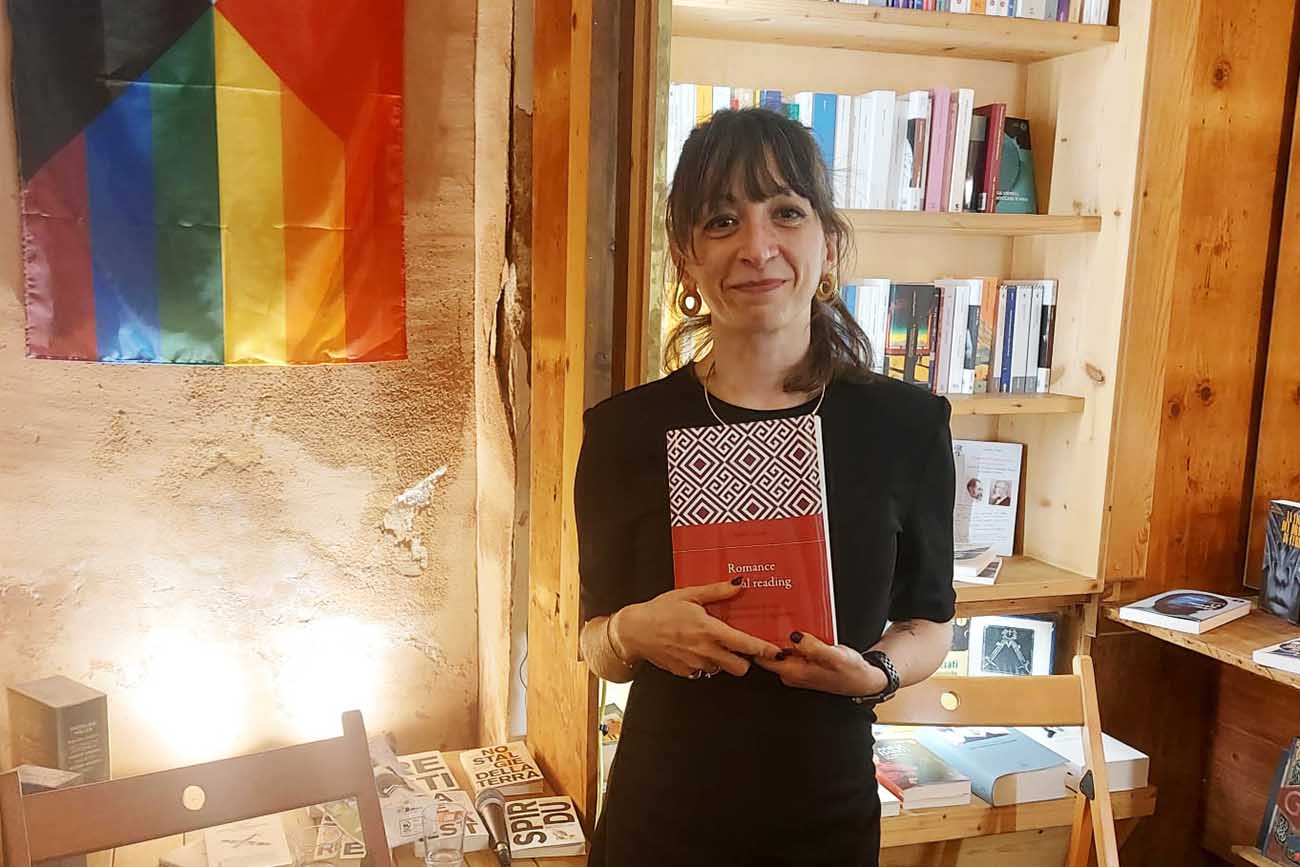 L'autrice del libro, la prof.ssa Claudia Cantale