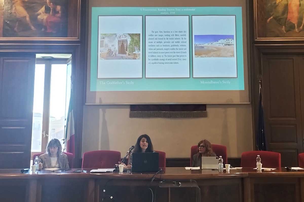 Un momento della presentazione della presentazione di Giuseppina di Gregorio