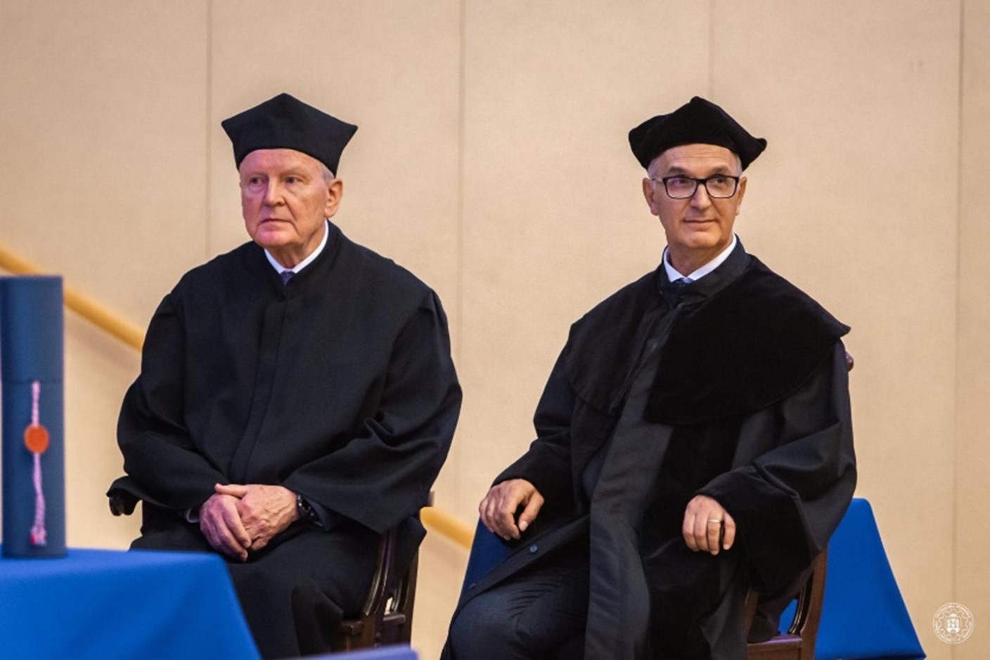 In foto da sinistra Roman Slowinski e Salvatore Greco