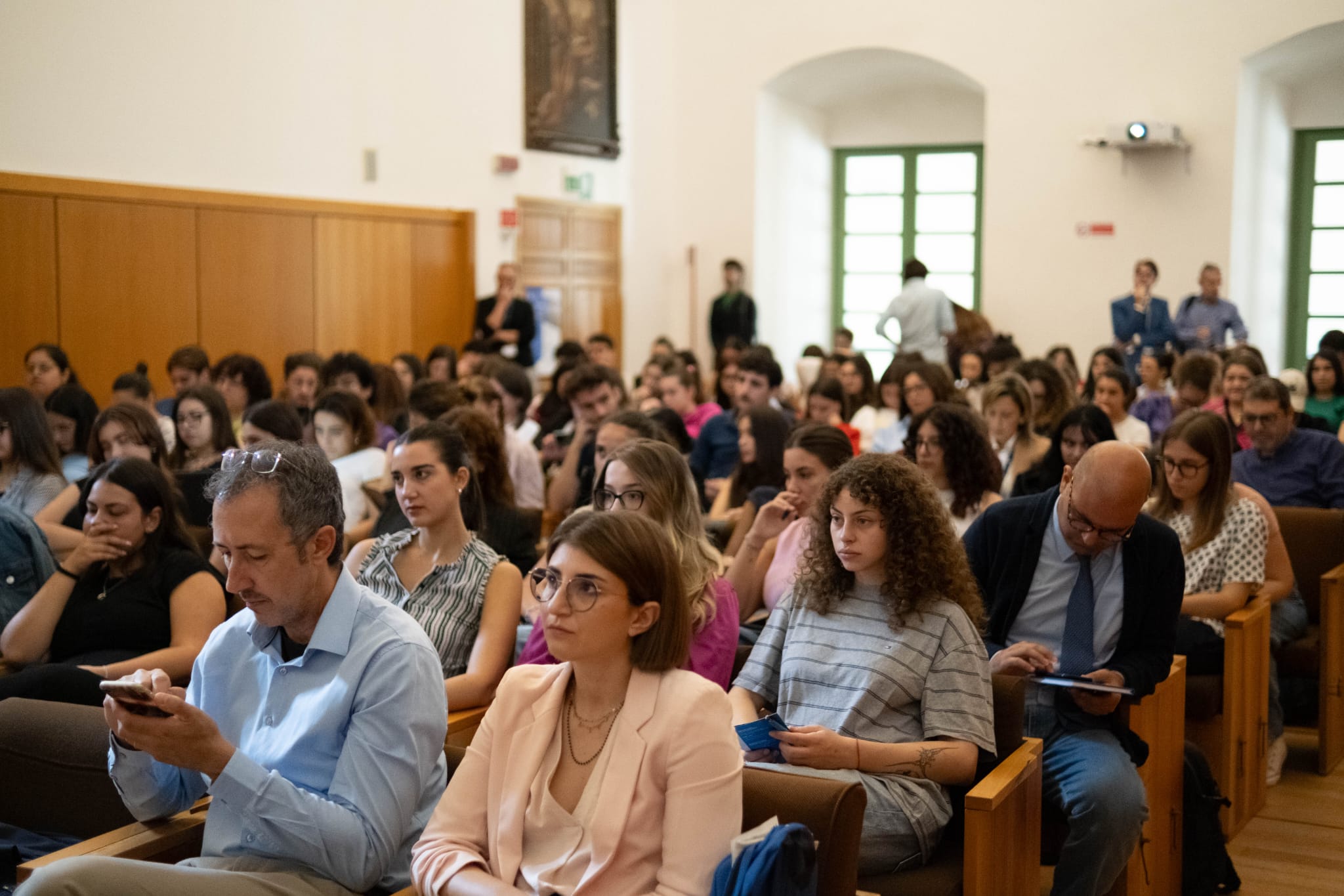 Pubblico presente al Coro di Notte