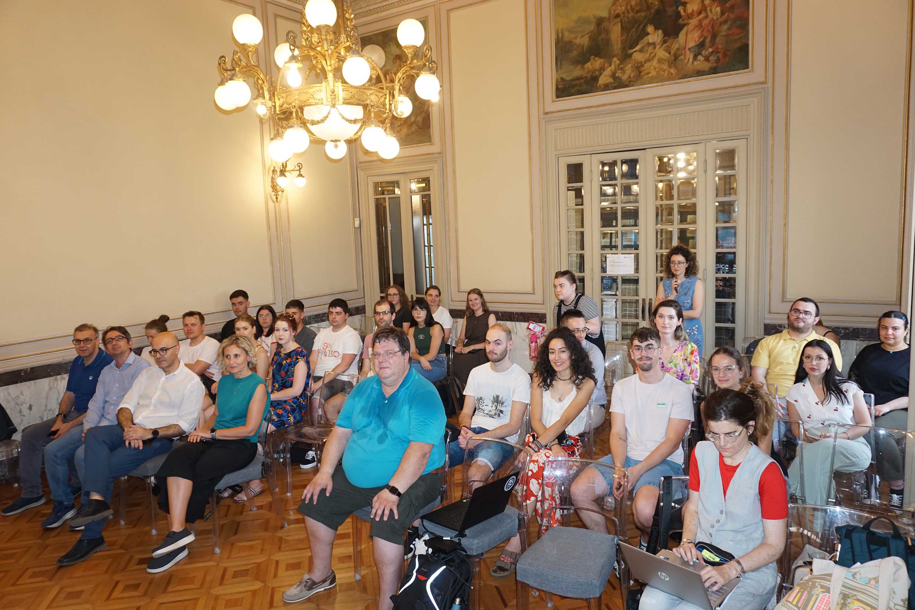 I dottorandi presenti alla Summer school