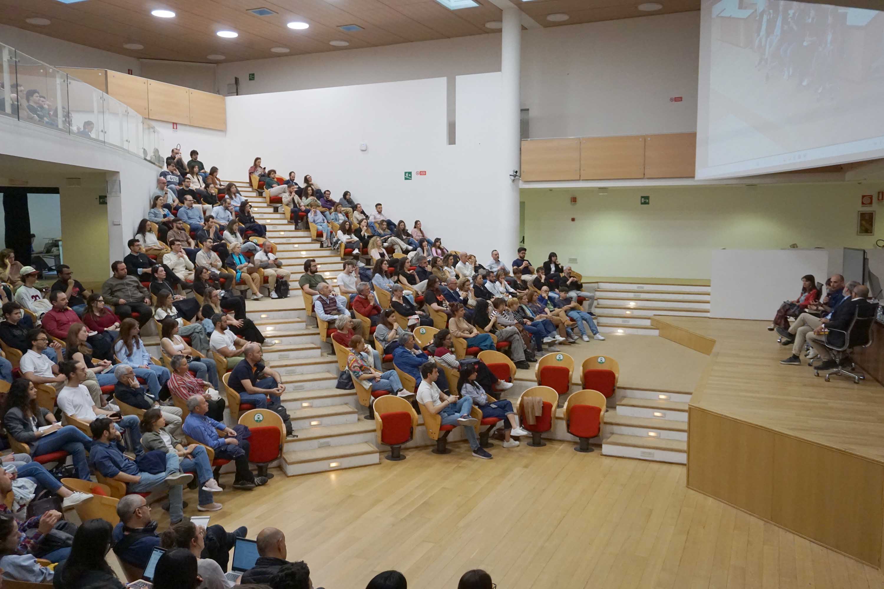 Il pubblico presente in auditorium