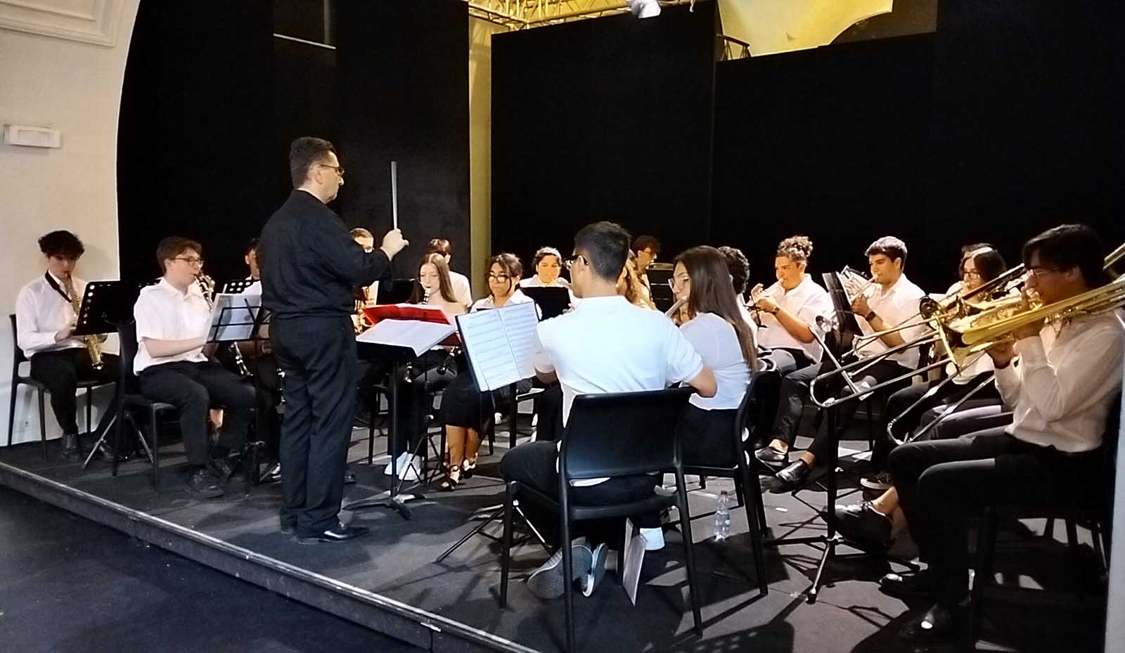 La Symphonic Band del Liceo statale “Turrisi Colonna” di Catania