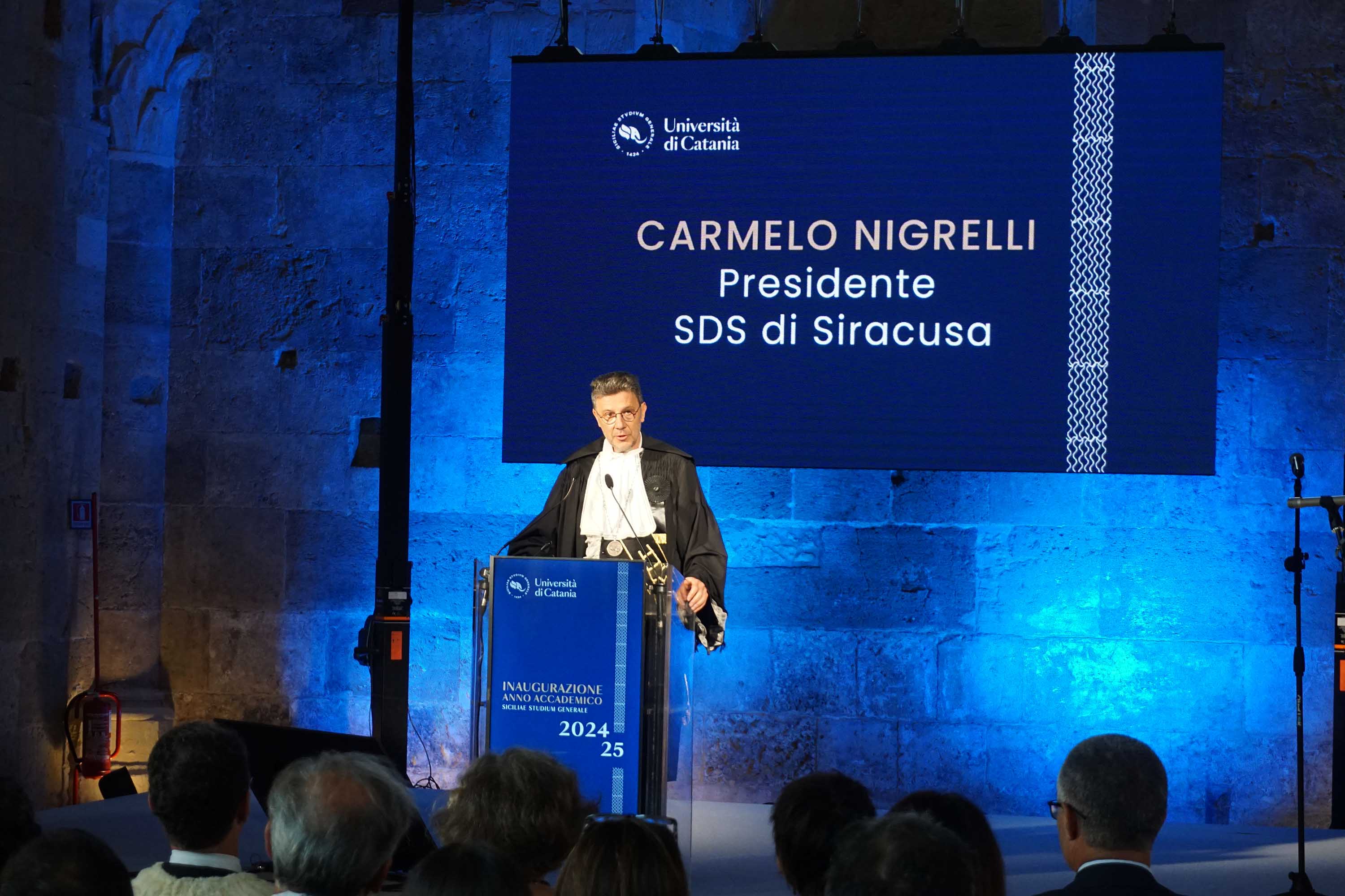 Il prof. Carmelo Nigrelli