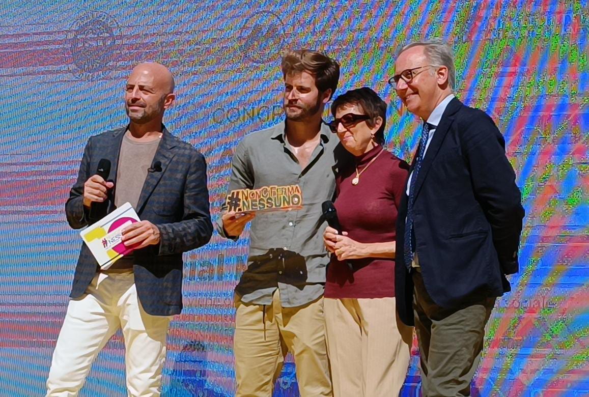 Luca Abete, Luka Petričević, Francesca Longo e Daniele Malfitana