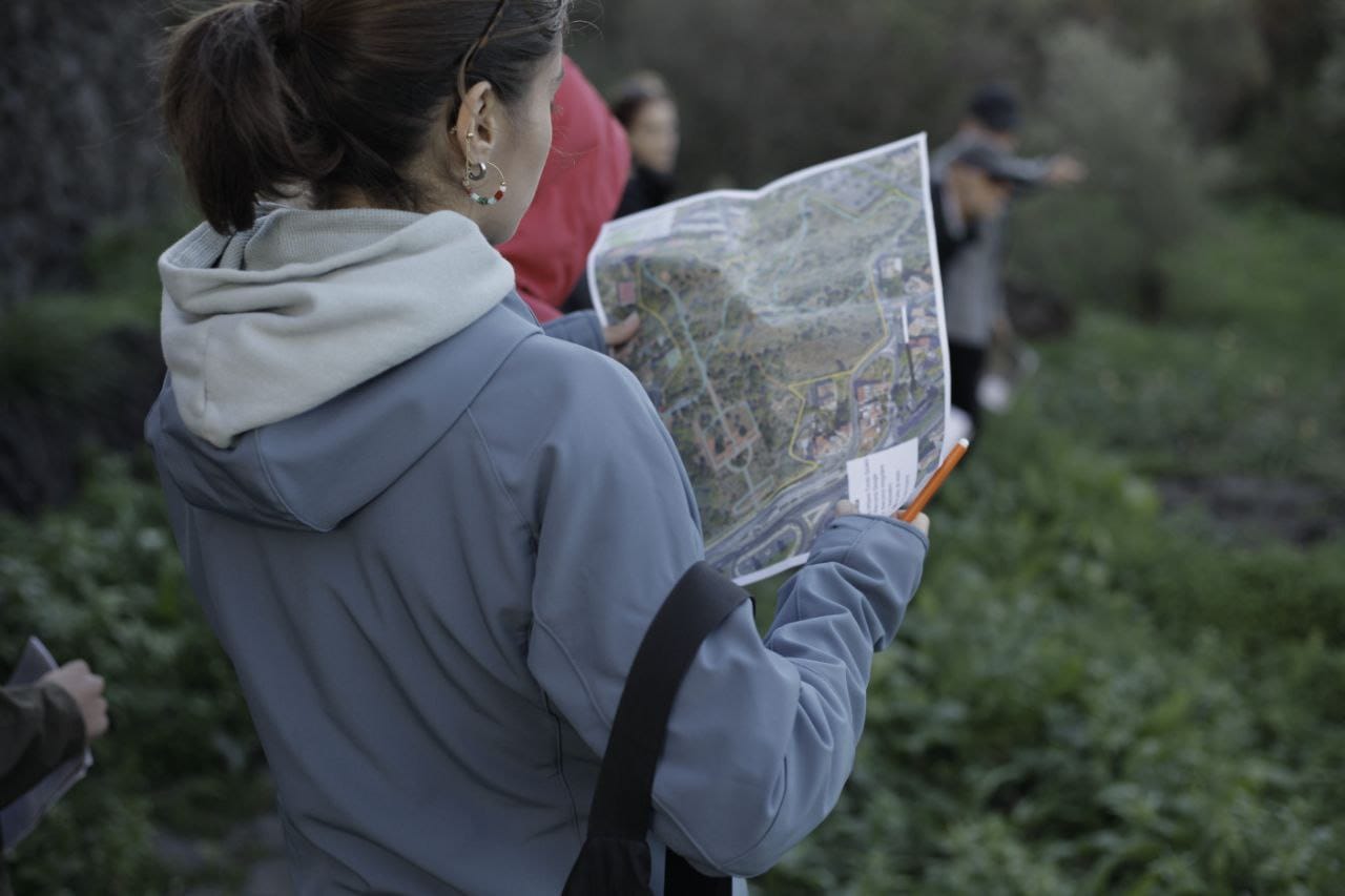 Una studentessa che ha partecipato all'iniziativa