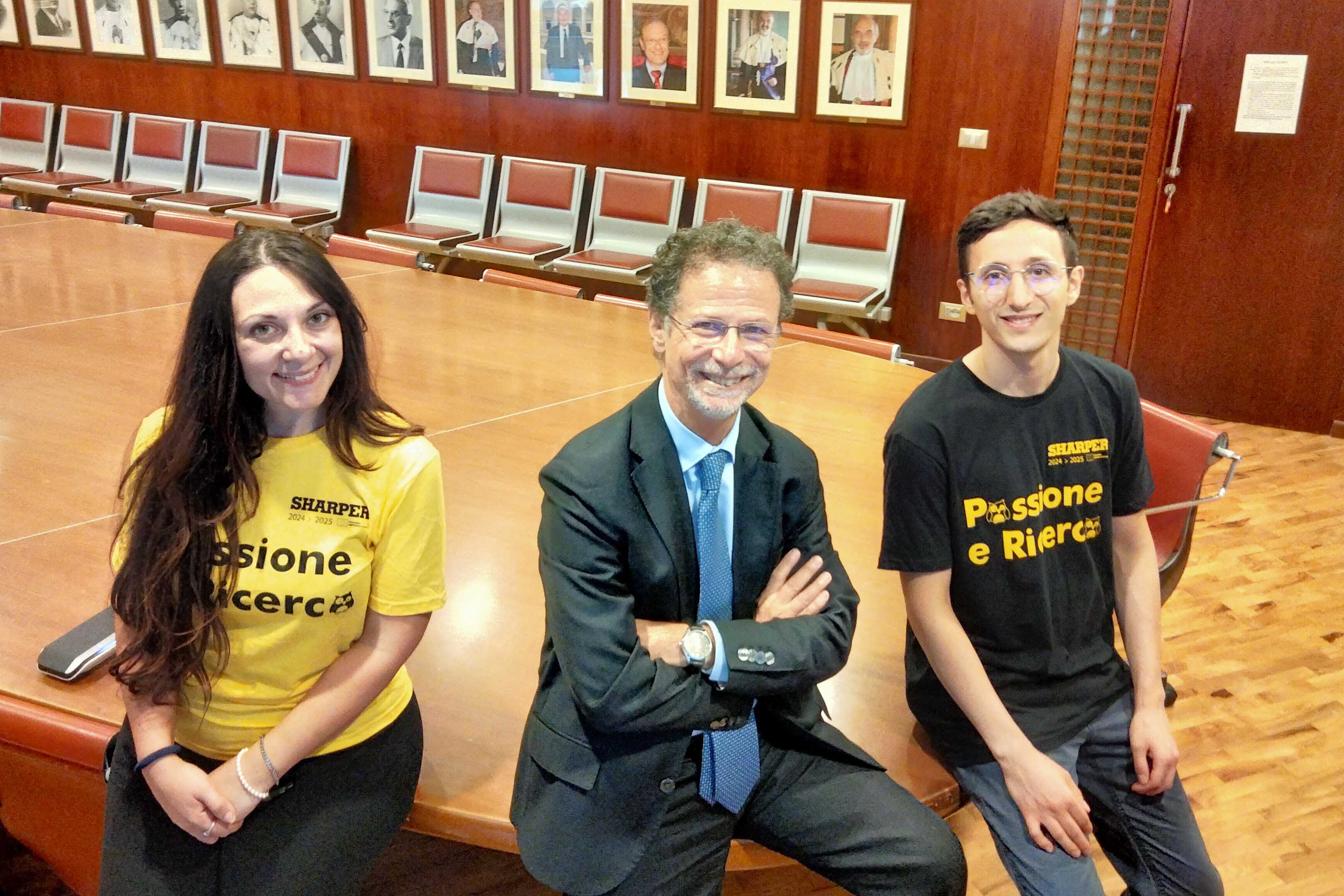 Antonella Bertino, Francesco Priolo e Salvatore Calcagno