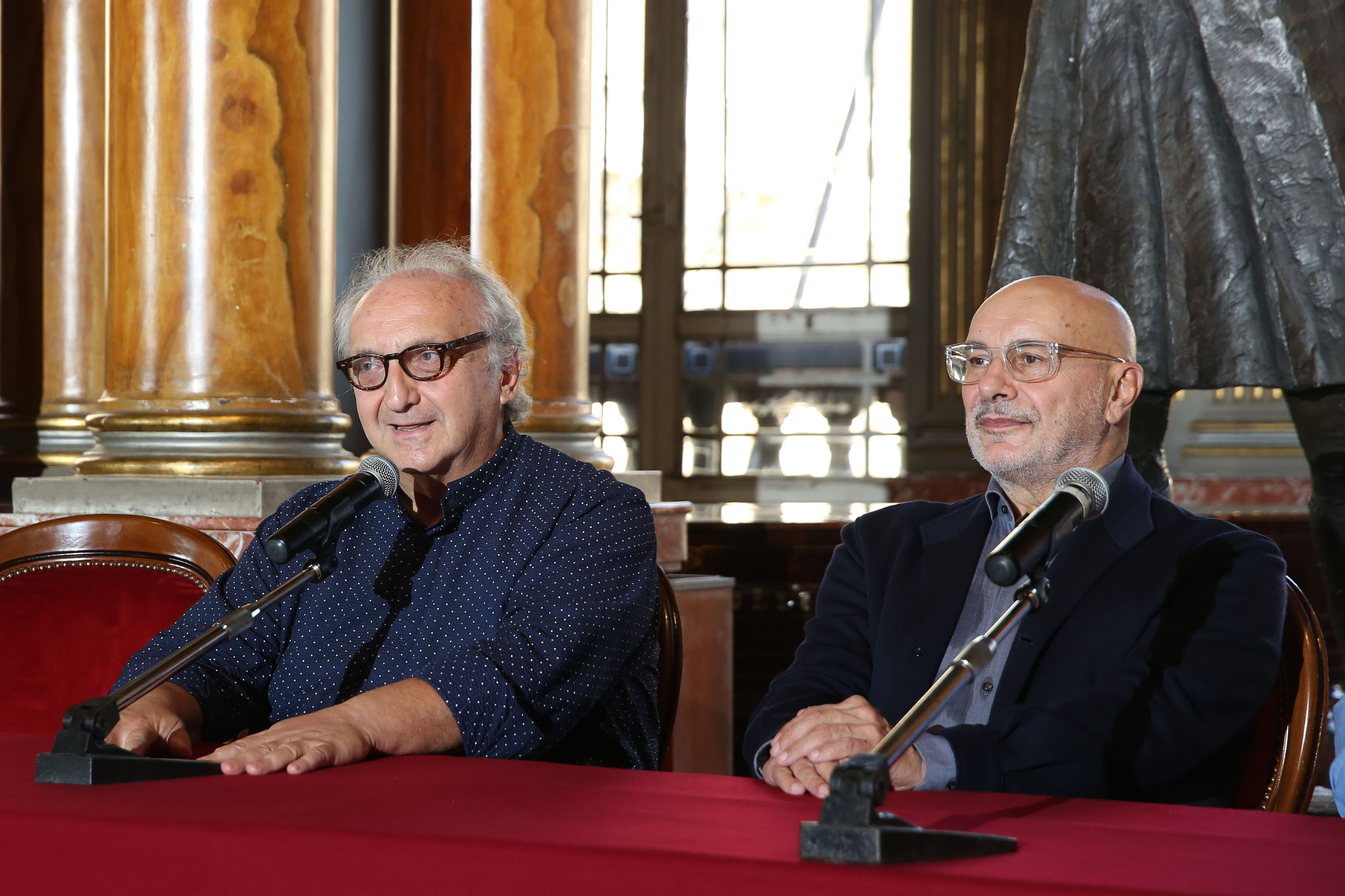 il direttore artistico Fabrizio Maria Carminati e il regista Marco Gandini