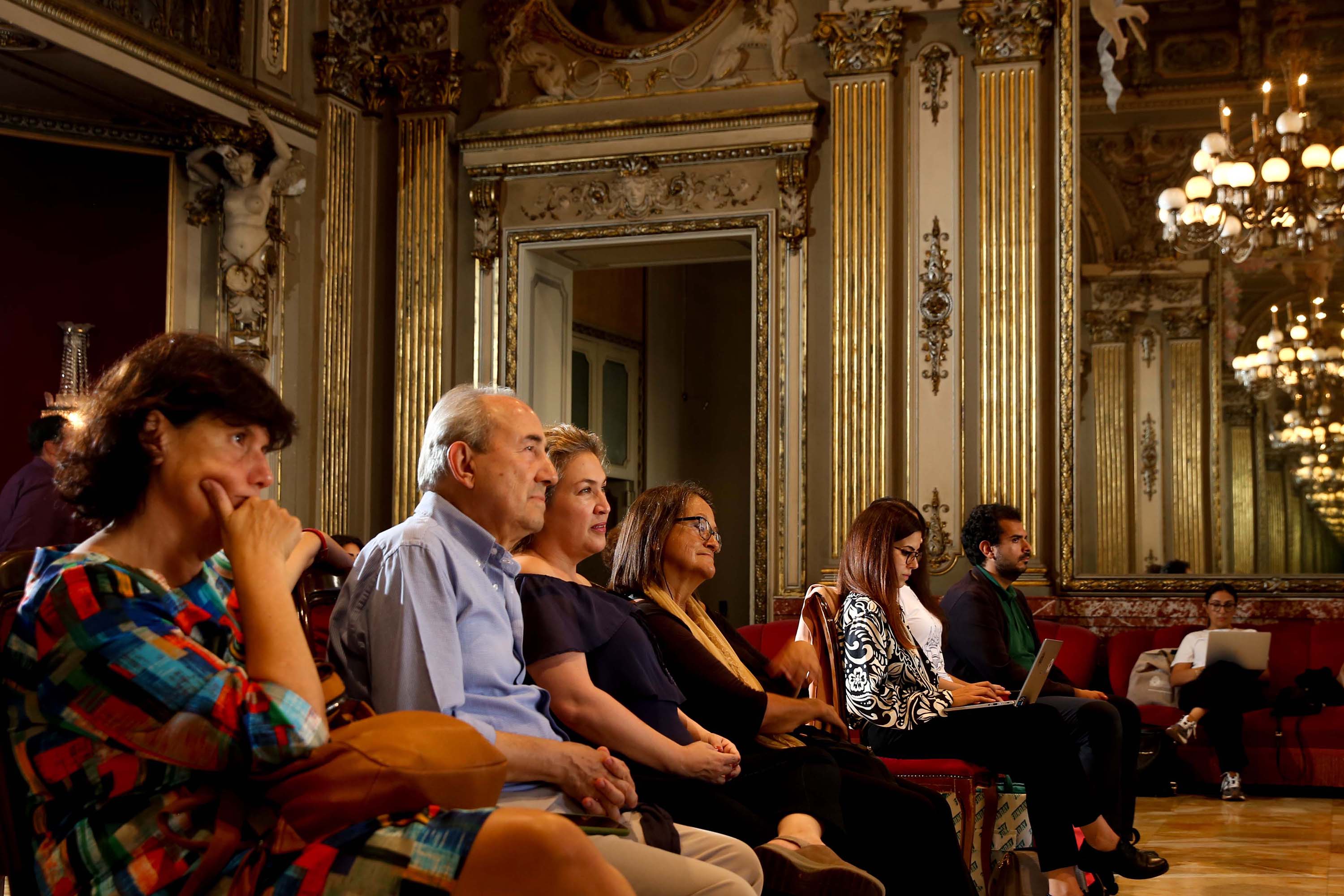 Parte del pubblico presente al Preludio all'Opera