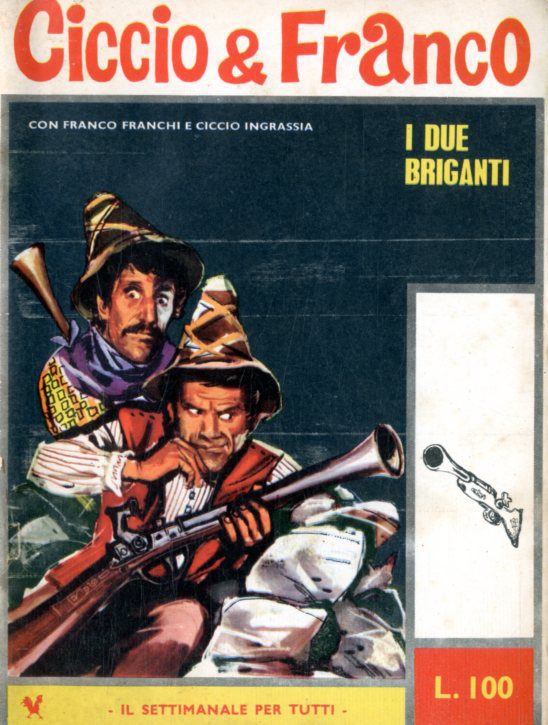 Settimanale con l’apparizione di Franco e Ciccio in copertina