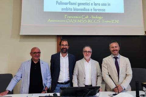 In foto da sinistra Francesco Calì, Alessandro Pitruzzella, Salvatore Saccone e Giovanni Marcì