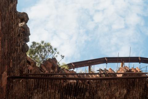 Un particolare dell'area delle Cimiere (foto di Emanuela Minaldi)