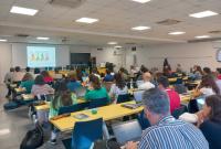 Momenti delle sessioni in aula della Summer school