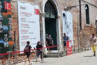 L'ingresso alla Biennale di Venezia