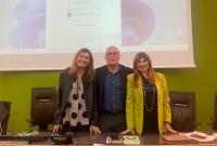 In foto da sinistra Ida Nicotra, Alessandro Sterpa e Adriana Ciancio