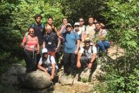 Studenti del corso di laurea in Scienze geologiche con la prof.ssa Rosalda Punturo in visita alla Necropoli di Pantalica