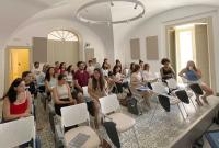 Un momento della presentazione della Summer school