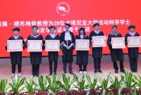 Un gruppo di studenti della Fujian Normal University in Cina laureati con il double degree all’Università di Catania