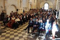 I presenti nell'auditorium “San Vincenzo Ferreri”